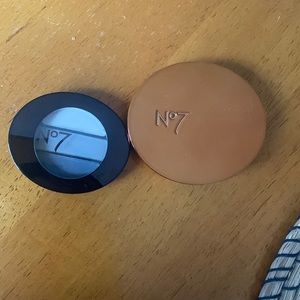 No7 bronzer (maple) and eye shadow never used